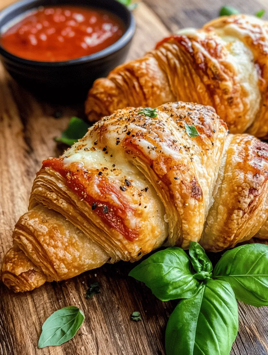 Every great dish begins with quality ingredients, and our Mozzarella Pepperoni Croissant Rolls are no exception. Let’s take a closer look at the core components that come together to create this irresistible recipe.