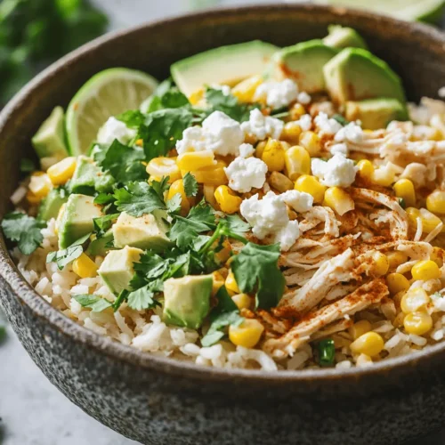 To create a truly satisfying Easy Street Corn Chicken Rice Bowl, it’s essential to understand the key components that make up this dish. Each ingredient not only contributes to the overall flavor but also adds nutritional value, ensuring that your meal is both delicious and healthy.