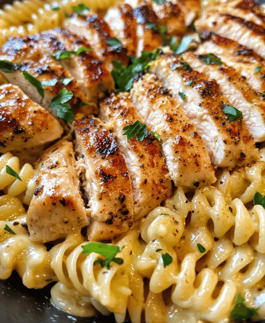 If you're looking for a dish that perfectly balances comfort and indulgence, then Creamy Garlic Butter Chicken and Rotini in Parmesan Sauce is your answer. This delightful recipe showcases the rich and savory flavors of garlic and butter while enveloping tender chicken and rotini pasta in a luscious, creamy sauce. The combination of these elements results in a meal that not only satisfies hunger but also warms the heart, making it an excellent choice for family dinners or special occasions.