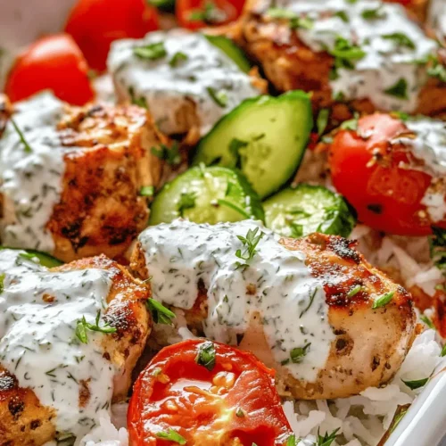 If you're on the hunt for a dish that combines ease with incredible flavor, look no further than Dump-and-Bake Chicken Tzatziki with Rice. This delightful meal is perfect for busy weeknights when you crave something healthy yet satisfying without spending hours in the kitchen. The concept of a dump-and-bake recipe is straightforward—simply gather your ingredients, layer them in a baking dish, and let the oven do the work. This method not only saves you time but also minimizes cleanup, making it an ideal choice for home cooks of all skill levels.