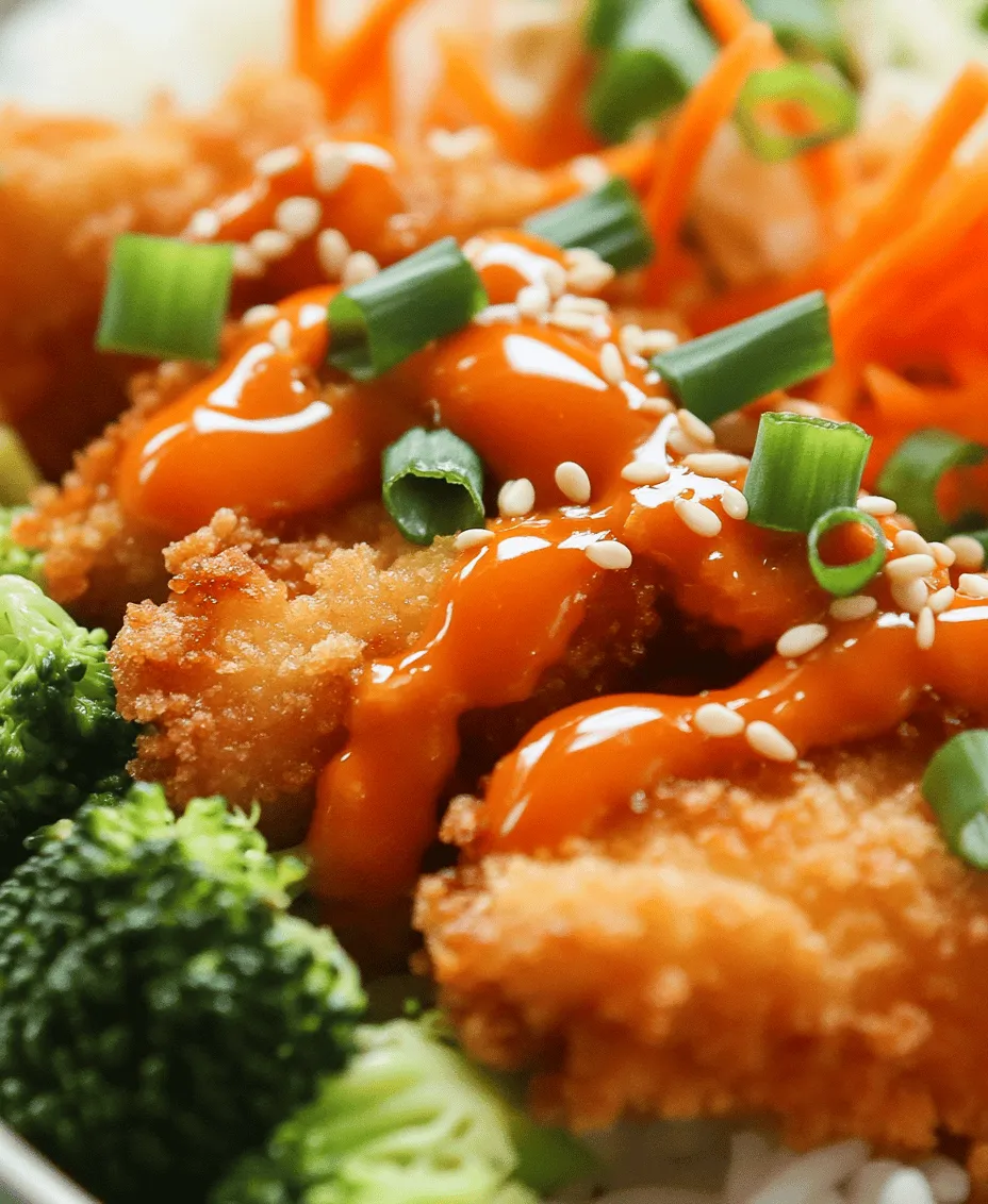 The Bang Bang Chicken Bowl has its roots in Asian culinary traditions, particularly drawing influences from Chinese and Thai cuisine. The dish is often characterized by its unique combination of textures and flavors, making it a favorite for those who appreciate a well-rounded meal. At the heart of the dish is the concept of balance, blending protein, grains, vegetables, and a standout sauce to create a fulfilling dining experience.
