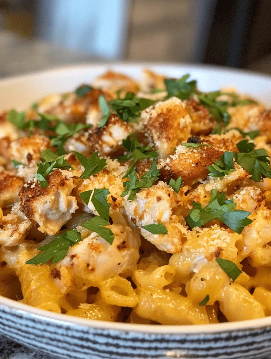 When it comes to comfort food, few dishes evoke feelings of nostalgia and warmth like mac and cheese. This classic comfort food has a magical ability to transport us back to our childhood, reminding us of family gatherings, cozy nights in, and simple pleasures. It’s a dish that transcends age and culture, offering a deliciously creamy and cheesy experience that warms the heart and soul. In our modern culinary landscape, we are constantly seeking ways to elevate and reinvent beloved classics. Enter the Creamy Honey Pepper Chicken Mac and Cheese Delight — a delightful fusion of flavors that takes the traditional mac and cheese to a whole new level.