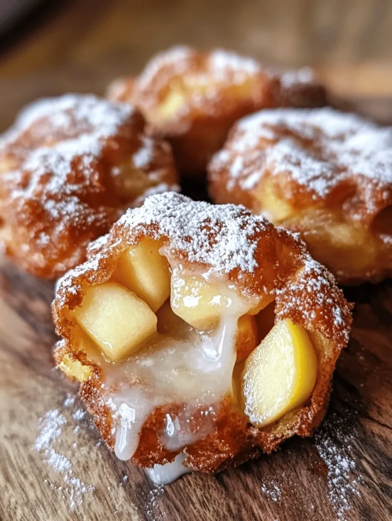 Apple fritters are a beloved treat that has graced the tables of families for generations. Their sweet aroma wafts through kitchens, evoking feelings of nostalgia and comfort for many. Whether enjoyed as a special breakfast item or a delightful snack, apple fritters have earned a cherished spot in the hearts of apple lovers everywhere. These delectable treats combine the flavors of tender, spiced apples enveloped in a light, crispy batter, making them irresistible to both young and old.