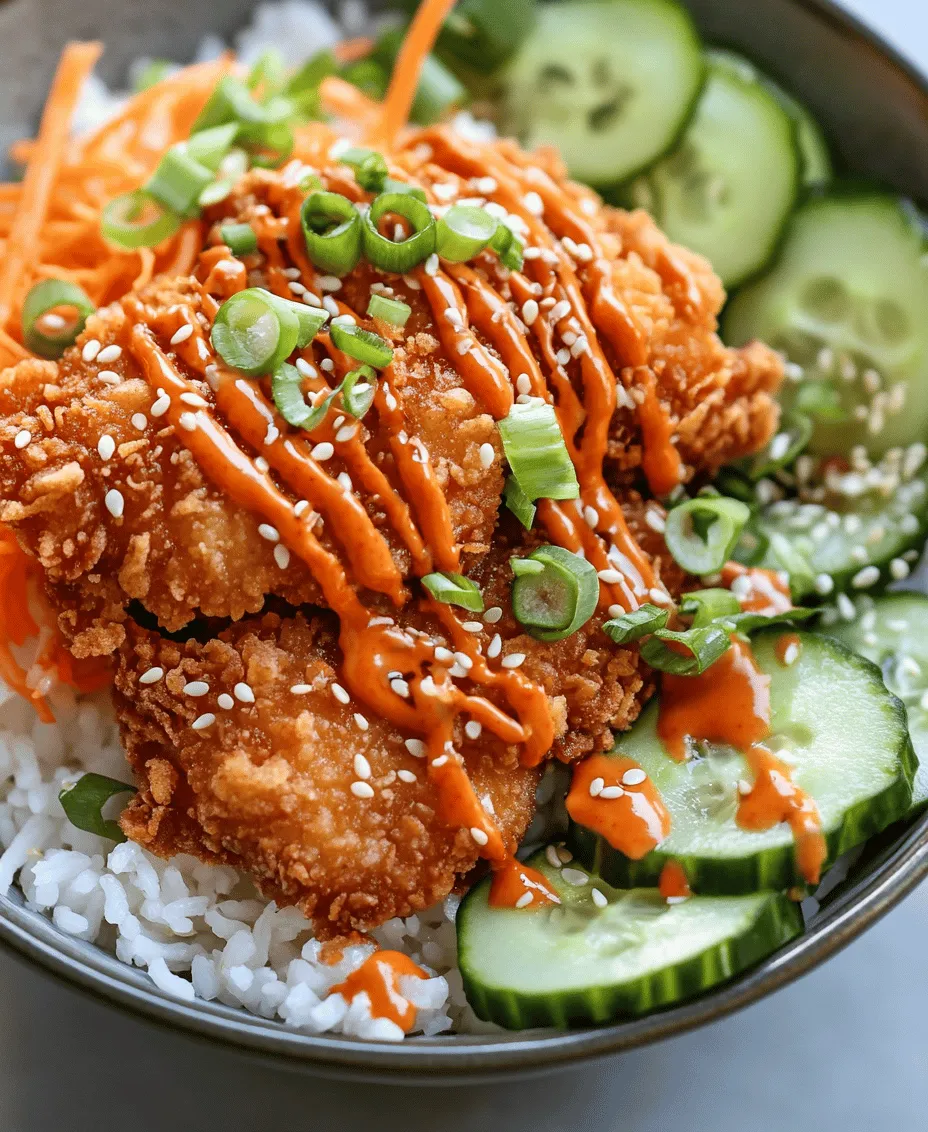 The Bang Bang Chicken Bowl is not just a meal; it’s an experience that tantalizes the taste buds. Each ingredient plays a vital role in creating a balanced dish that offers both texture and flavor. Let’s dive deeper into the components that make this bowl a standout.