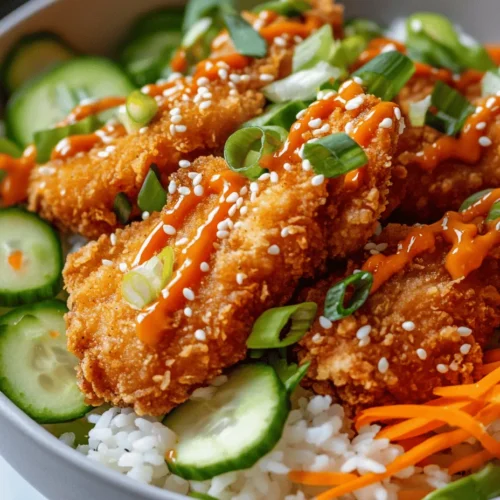 The Bang Bang Chicken Bowl is not just a meal; it’s an experience that tantalizes the taste buds. Each ingredient plays a vital role in creating a balanced dish that offers both texture and flavor. Let’s dive deeper into the components that make this bowl a standout.