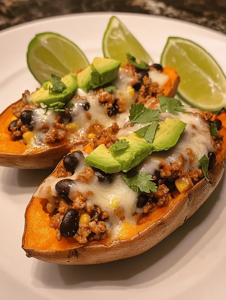 In the realm of healthy eating, few dishes are as satisfying and nutritious as the High Protein Ground Turkey Stuffed Sweet Potato. This recipe is not only a treat for the taste buds but also a powerhouse of nutrition, making it an ideal choice for anyone looking to maintain a balanced diet without sacrificing flavor. With its vibrant colors and rich flavors, this meal is sure to impress anyone at the dinner table, whether you're cooking for yourself, family, or friends.