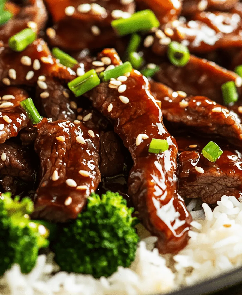 The appeal of Beef and Broccoli lies in its exquisite combination of flavors and textures. The rich umami of the beef complements the slight bitterness and crunch of the broccoli, creating a dish that is both satisfying and nutritious. The stir-frying technique used in this recipe locks in the ingredients' freshness, allowing each bite to burst with flavor.