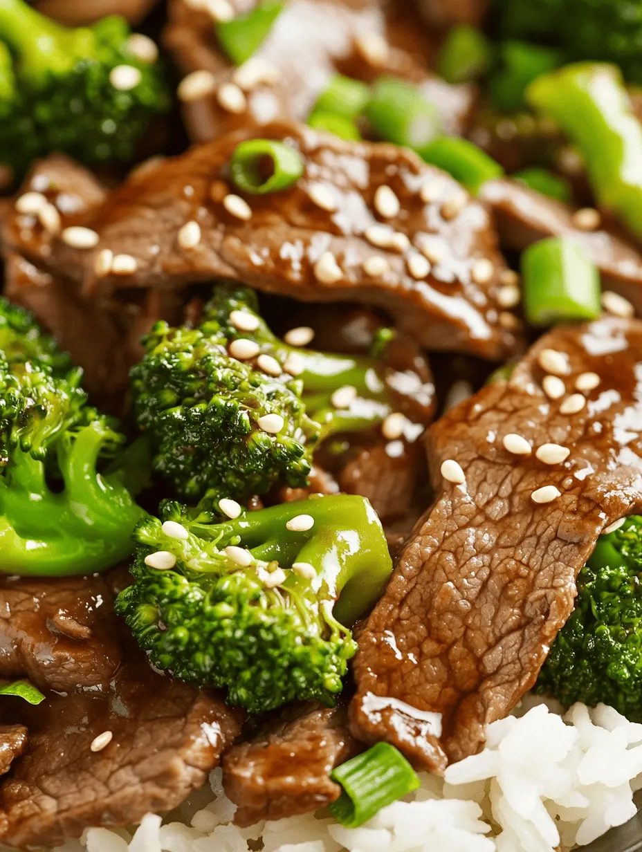 The appeal of Beef and Broccoli lies in its exquisite combination of flavors and textures. The rich umami of the beef complements the slight bitterness and crunch of the broccoli, creating a dish that is both satisfying and nutritious. The stir-frying technique used in this recipe locks in the ingredients' freshness, allowing each bite to burst with flavor.