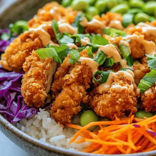 Are you ready to embark on a culinary journey that tantalizes your taste buds and nourishes your body? Bang Bang Chicken Bowls are a vibrant fusion dish that perfectly balances flavor, texture, and nutrition. This delightful meal features crispy chicken, fresh vegetables, and a creamy, spicy sauce that brings everything together in a harmonious explosion of taste. Originating from Asian-inspired cuisine, Bang Bang Chicken Bowls have gained immense popularity for their variety of textures and the satisfaction they provide. Whether you're a busy professional looking for a quick meal or a culinary enthusiast eager to experiment with flavors, this dish is sure to impress.