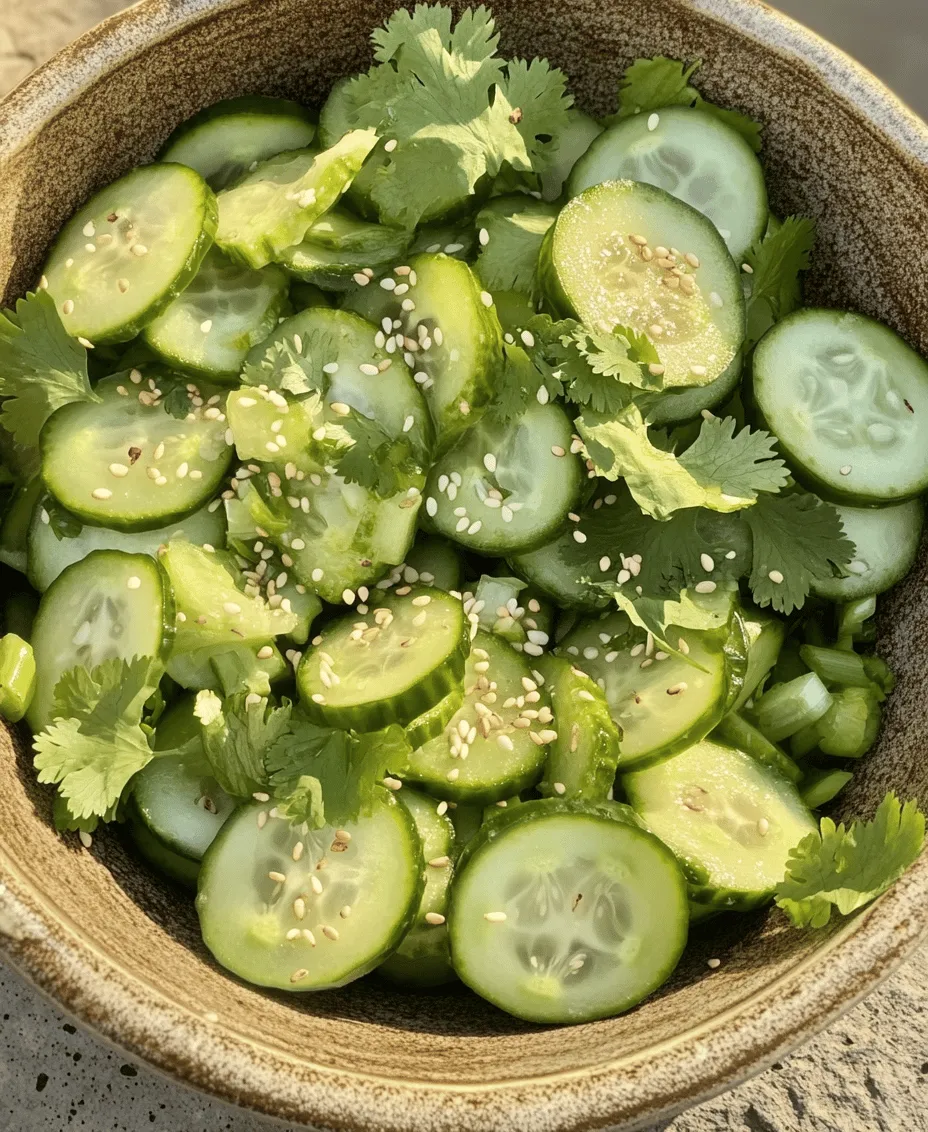 Asian cucumber salads have gained significant popularity in culinary circles, celebrated for their refreshing and vibrant flavors. These salads are not only a staple in various Asian cuisines but have also become a beloved dish across the globe, enjoyed by food enthusiasts and health-conscious eaters alike. The appeal of an Asian cucumber salad lies in its ability to deliver a burst of freshness while being incredibly easy to prepare, making it a go-to side dish for any meal.