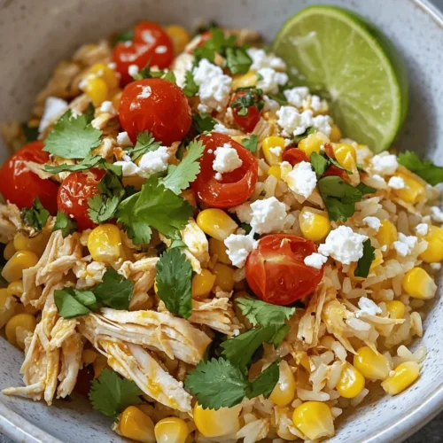 To create the perfect Easy Street Corn Chicken Rice Bowl, it’s essential to understand the role of each ingredient that contributes to both the flavor and nutritional value of this delightful dish. Let’s break down the key components that make this rice bowl a delightful culinary experience.