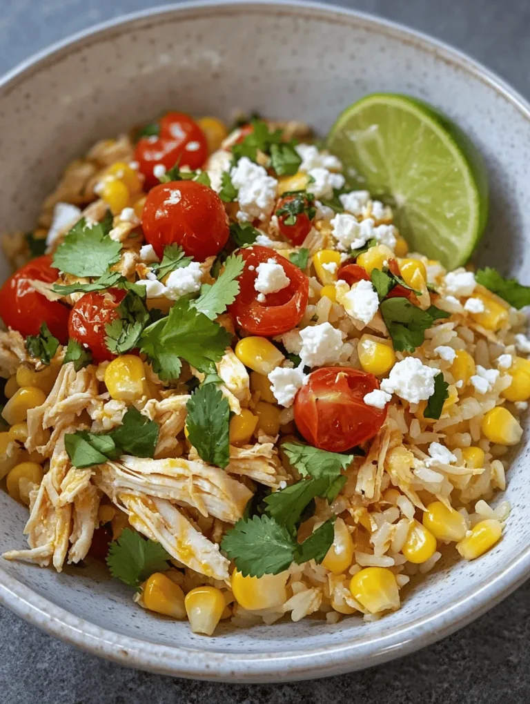 To create the perfect Easy Street Corn Chicken Rice Bowl, it’s essential to understand the role of each ingredient that contributes to both the flavor and nutritional value of this delightful dish. Let’s break down the key components that make this rice bowl a delightful culinary experience.