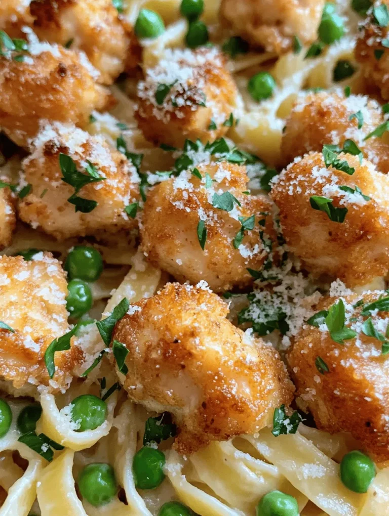 If you're on the hunt for a dish that combines comfort and flavor in every bite, look no further than Garlic Butter Chicken Bites with Savory Creamy Parmesan Pasta. This mouthwatering recipe is a perfect balance of tender chicken, rich garlic butter, and luscious creamy pasta, making it an ideal choice for family dinners or gatherings with friends. With its warm, inviting aroma and satisfying textures, this dish has the power to captivate any audience at your dinner table.