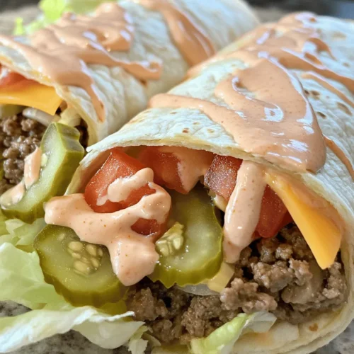 In recent years, the trend of making homemade versions of popular fast food dishes has gained immense popularity. Not only does this allow for healthier ingredient choices, but it also adds a personal touch to beloved classics. Among the most iconic fast food items is the Big Mac, a burger that has captured the hearts and appetites of many since its inception in the 1960s. However, what if you could enjoy the same delicious flavors in a more convenient and versatile format? Enter the Homemade Big Mac Wraps – a delightful twist on the classic that offers all the flavors you love, wrapped up and ready to go!