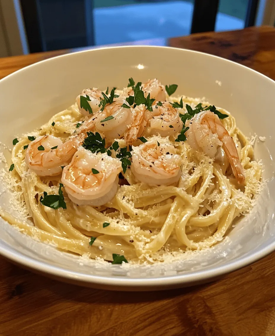Creamy Garlic Shrimp Pasta is not just a dish; it’s a culinary experience that captivates the senses. Picture a plate of perfectly cooked pasta enveloped in a rich, velvety sauce, with succulent shrimp glistening in a garlic-infused cream. This dish is a harmonious combination of flavors, textures, and aromas, making it a favorite among home cooks and restaurant-goers alike. Its appeal lies not only in its indulgent taste but also in its versatility, allowing for customization based on personal preferences. Whether you’re preparing a romantic dinner, a family gathering, or a simple weeknight meal, Creamy Garlic Shrimp Pasta fits seamlessly into any occasion.