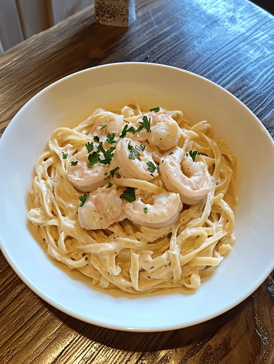 Creamy Garlic Shrimp Pasta is not just a dish; it’s a culinary experience that captivates the senses. Picture a plate of perfectly cooked pasta enveloped in a rich, velvety sauce, with succulent shrimp glistening in a garlic-infused cream. This dish is a harmonious combination of flavors, textures, and aromas, making it a favorite among home cooks and restaurant-goers alike. Its appeal lies not only in its indulgent taste but also in its versatility, allowing for customization based on personal preferences. Whether you’re preparing a romantic dinner, a family gathering, or a simple weeknight meal, Creamy Garlic Shrimp Pasta fits seamlessly into any occasion.