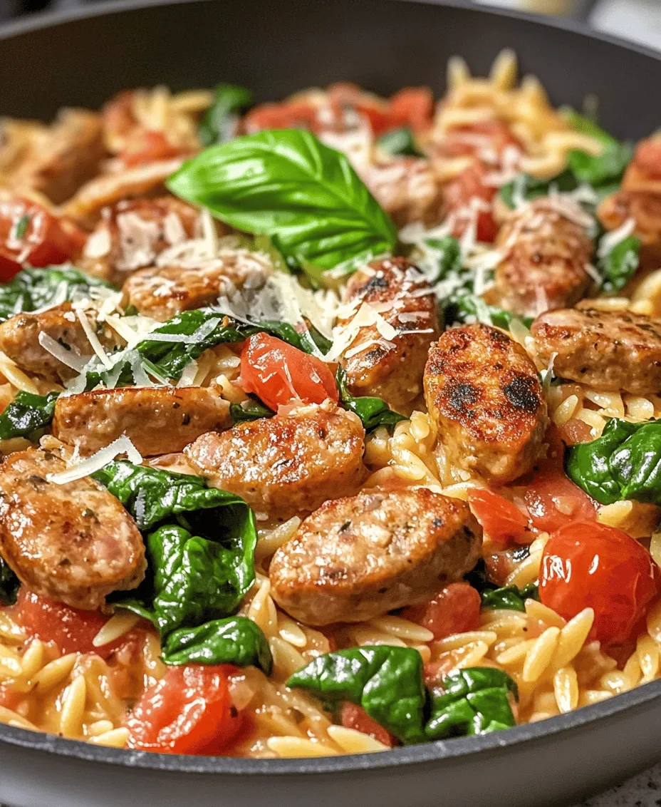 In the hustle and bustle of daily life, finding a meal that is both quick to prepare and packed with flavor can seem like a daunting task. Enter the Creamy Chicken Sausage Orzo Skillet—a delightful one-pan dish that brings the family together around the dinner table. This recipe seamlessly combines the savory flavors of chicken sausage, the unique texture of orzo pasta, and a medley of vibrant ingredients to create a meal that is as satisfying as it is simple.