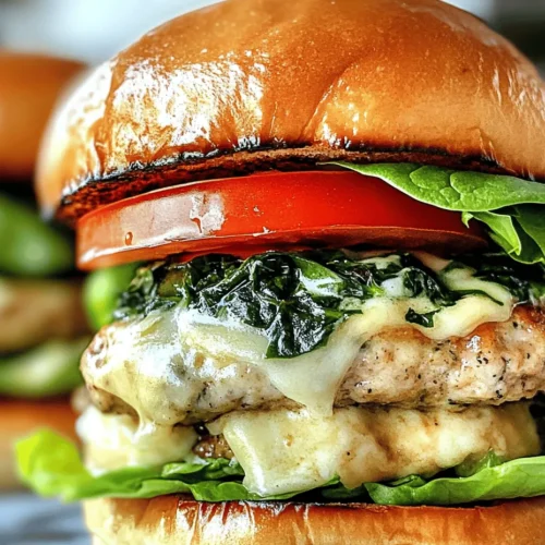 In the world of culinary innovations, burgers have evolved far beyond their classic beef origins. Today, creative and healthy alternatives are making waves, and one such delightful option is the Creamy White Cheddar and Spinach Chicken Burger. This recipe combines the juiciness of ground chicken with the robust flavors of white cheddar cheese and a generous helping of fresh spinach. The result is a succulent, flavorful burger that not only satisfies your cravings but also offers a nutritious meal option, perfect for health-conscious diners.