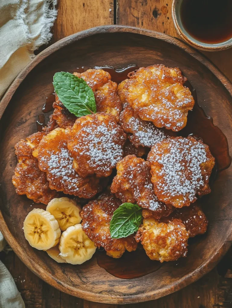Imagine biting into a warm, golden fritter that’s crispy on the outside and delightfully soft on the inside, bursting with the sweet flavor of ripe bananas. Skillet banana fritters are more than just a treat; they are a celebration of flavors and textures that can elevate any meal, be it breakfast, a snack, or dessert. With their irresistible charm, these fritters have captured the hearts of food lovers around the world, making them a delightful addition to any occasion.