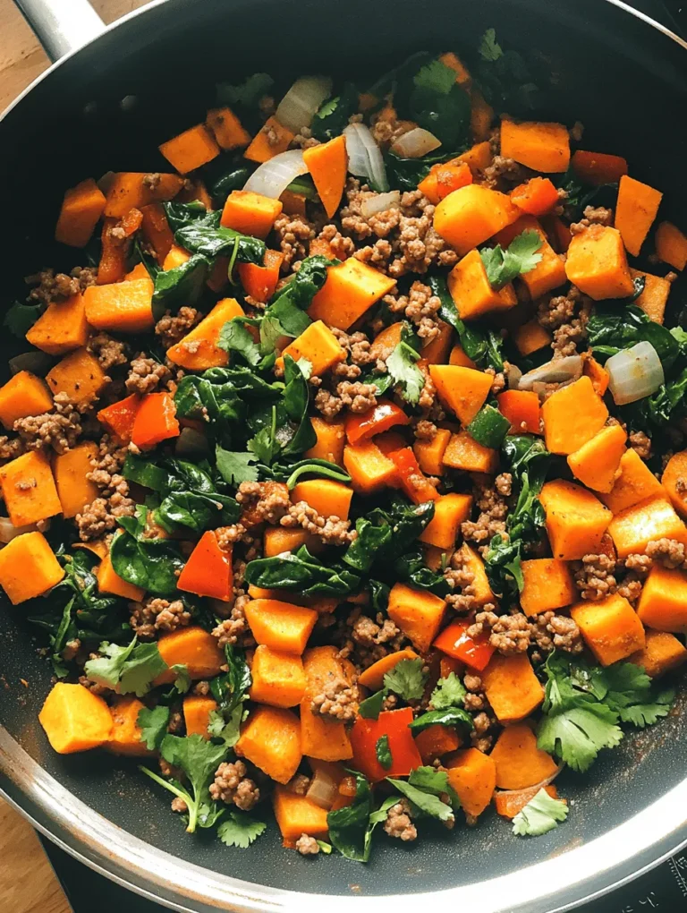 In today’s fast-paced world, the demand for healthy meals that can be prepared quickly and easily is on the rise. With the right ingredients, one can create delicious dishes that are not only nutritious but also satisfying. One such dish is the Ground Turkey Sweet Potato Skillet, a meal that beautifully balances flavor and health. This recipe is a perfect representation of how simple ingredients can come together to create a wholesome and hearty dinner that is suitable for any night of the week.