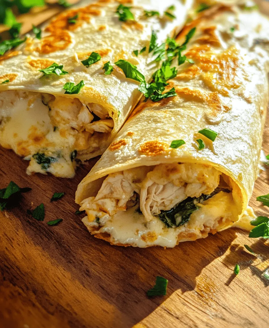 In recent years, wraps have surged in popularity as a go-to meal option for people seeking convenience without compromising on taste. Whether you’re at home, in the office, or on the go, wraps provide a versatile canvas for a variety of delicious fillings. Among the plethora of wrap recipes available, Cheesy Garlic Chicken Wraps stand out with their perfect blend of savory flavors and satisfying textures. This dish appeals to a wide range of palates, making it a beloved choice for families, busy professionals, and anyone looking for a quick and delicious meal.