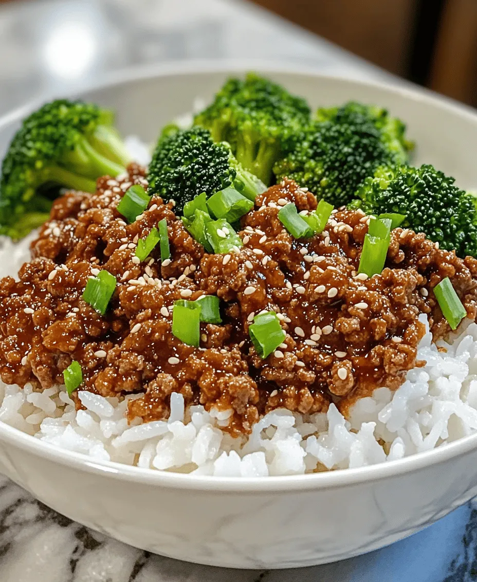In today’s fast-paced world, finding a delicious and easy meal to prepare can often feel like a daunting task. But fear not, as the Korean Ground Beef Bowl emerges as the perfect solution! This dish offers a delightful blend of savory flavors and nutrients, all served in a single bowl. Not only does it satisfy the taste buds, but it also provides a quick and nutritious meal option that can be prepared in just 25 minutes. Whether you're a busy professional, a parent looking to feed the family, or someone simply wanting to explore Korean cuisine, this dish fits the bill perfectly.