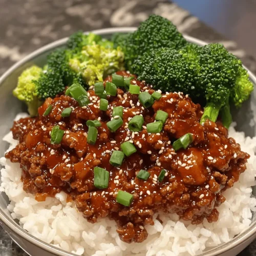 In today’s fast-paced world, finding a delicious and easy meal to prepare can often feel like a daunting task. But fear not, as the Korean Ground Beef Bowl emerges as the perfect solution! This dish offers a delightful blend of savory flavors and nutrients, all served in a single bowl. Not only does it satisfy the taste buds, but it also provides a quick and nutritious meal option that can be prepared in just 25 minutes. Whether you're a busy professional, a parent looking to feed the family, or someone simply wanting to explore Korean cuisine, this dish fits the bill perfectly.