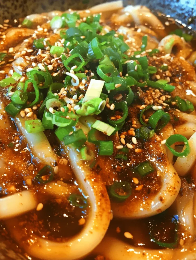 In today's fast-paced world, the demand for quick and flavorful meals has skyrocketed. Busy individuals and families alike are on the lookout for dishes that can be prepared in under 10 minutes without compromising on taste. Enter the 10-Minute Chili Oil Udon Noodles—an irresistible dish that perfectly marries speed with flavor. Udon noodles, a staple in Asian cuisine, offer a chewy and satisfying base for a wide array of toppings and sauces. When paired with the bold kick of chili oil, these noodles transform into an unforgettable meal that can easily be enjoyed any time of day.