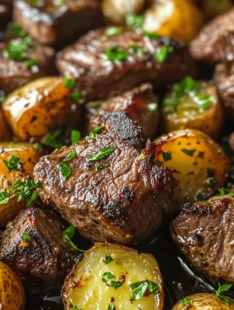 For steak lovers and comfort food aficionados alike, few dishes rival the delightful combination of tender steak bites and creamy potatoes, all brought together by the rich flavors of garlic and butter. Garlic Butter Steak Bites & Potatoes is a quintessential meal that encapsulates the heartiness of a classic steak dinner while remaining accessible and quick to prepare. Whether you're looking for a fast yet satisfying weeknight dinner or a dish to impress guests during special occasions, this recipe has you covered.