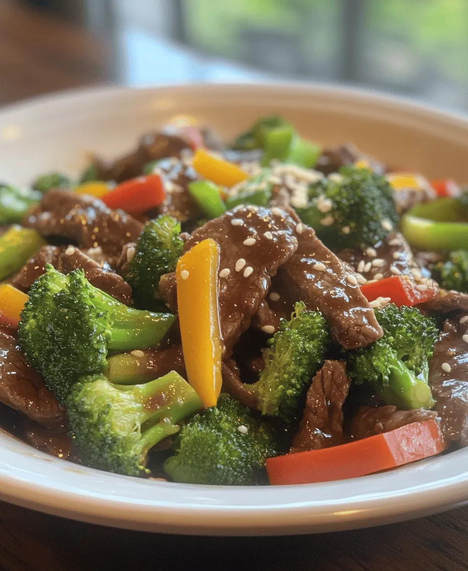 Savory Beef and Broccoli Stir-Fry is a beloved dish that has gained immense popularity across the globe, particularly in Asian cuisine. This dish not only showcases tender beef and vibrant broccoli but also represents a culinary heritage rich in flavor and tradition. Originating from Chinese stir-fry techniques, this recipe has transcended its cultural boundaries and become a staple in many households, particularly for those seeking a quick and nutritious meal option.