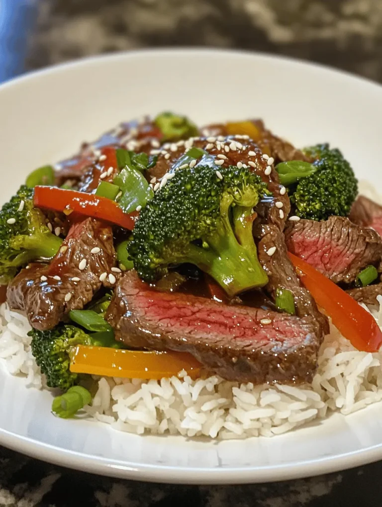 Savory Beef and Broccoli Stir-Fry is a beloved dish that has gained immense popularity across the globe, particularly in Asian cuisine. This dish not only showcases tender beef and vibrant broccoli but also represents a culinary heritage rich in flavor and tradition. Originating from Chinese stir-fry techniques, this recipe has transcended its cultural boundaries and become a staple in many households, particularly for those seeking a quick and nutritious meal option.