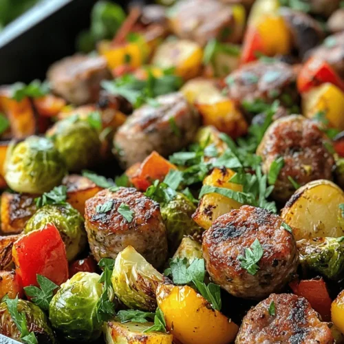 In today's fast-paced world, one-pan meals have become a lifesaver for busy families and individuals who crave delicious home-cooked food without the hassle of extensive cleanup. The concept of one-pan cooking revolves around the ease of preparing a complete meal in just one dish, allowing for minimal fuss and maximum flavor. The One-Pan Savory Sausage & Veggies Delight encapsulates this trend beautifully, combining hearty ingredients that deliver on nutrition and convenience.