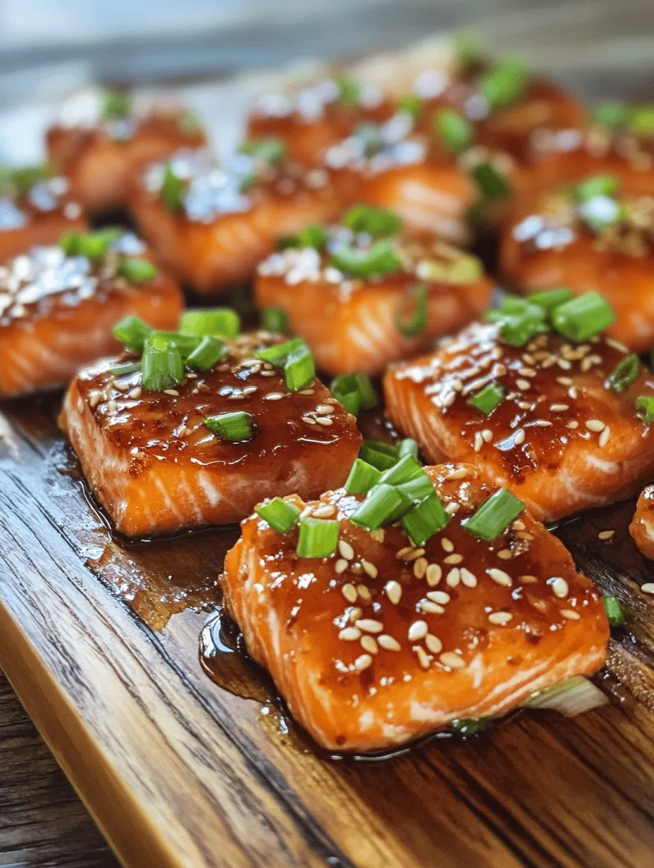 Are you looking for a quick yet flavorful dish to impress your family and friends? Look no further than Crispy Honey Garlic Salmon Bites! This delightful recipe combines the sweetness of honey, the umami depth of soy sauce, and the aromatic notes of garlic and ginger, resulting in bite-sized pieces of salmon that are crispy on the outside and tender on the inside. Perfect for a weeknight dinner or as an appetizer at your next gathering, these salmon bites are not only delicious but also incredibly easy to prepare.