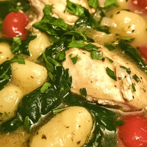 Welcome to the delightful world of one-pot meals, where convenience meets mouthwatering flavor! Today, we're diving into the vibrant and refreshing One-Pot Lemon Chicken Gnocchi Delight, a dish that encapsulates the essence of comfort food while being incredibly easy to prepare. With its zesty lemon notes, tender chicken, and fluffy gnocchi, this recipe is sure to become a go-to favorite in your kitchen.