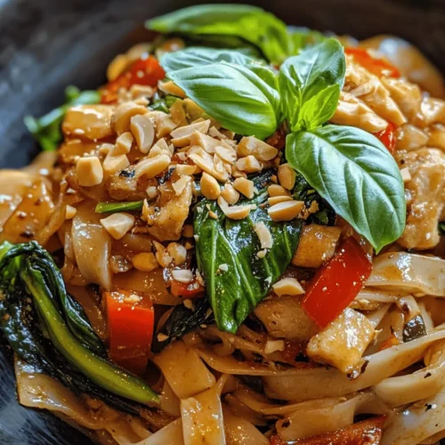 If you’re a fan of bold flavors and a little heat, then Spicy Drunken Noodles with a Twist is a dish that will surely excite your palate. Originating from the vibrant streets of Thailand, drunken noodles, or "pad kee mao," have captured the hearts and taste buds of food lovers worldwide. This beloved Thai dish is known for its stir-fried rice noodles, tossed in a savory sauce, and combined with fresh vegetables and protein. However, our twist on this classic recipe elevates the traditional version with unique spices and ingredients, adding an extra layer of complexity that will keep you coming back for more.