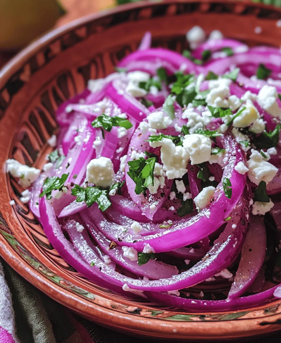 Onions have long been a staple in kitchens around the world, serving as a foundational ingredient that enhances the flavor of countless dishes. Their versatility allows them to be used in various forms—raw, sautéed, roasted, or pickled—each bringing a unique taste and texture to meals. Among the many culinary traditions that celebrate the use of onions, Middle Eastern cuisine stands out, particularly through its beloved pickled and marinated onion varieties. One such delightful creation is Tart & Tangy Sumac Onions, a recipe that not only showcases the vibrant flavor of onions but also elevates them with the addition of sumac, a spice known for its unique tartness.