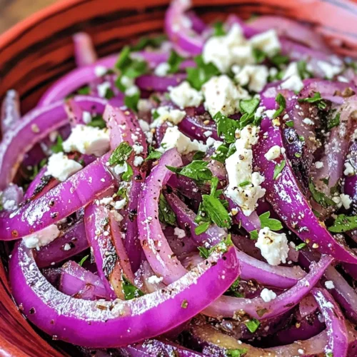 Onions have long been a staple in kitchens around the world, serving as a foundational ingredient that enhances the flavor of countless dishes. Their versatility allows them to be used in various forms—raw, sautéed, roasted, or pickled—each bringing a unique taste and texture to meals. Among the many culinary traditions that celebrate the use of onions, Middle Eastern cuisine stands out, particularly through its beloved pickled and marinated onion varieties. One such delightful creation is Tart & Tangy Sumac Onions, a recipe that not only showcases the vibrant flavor of onions but also elevates them with the addition of sumac, a spice known for its unique tartness.