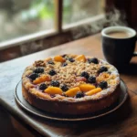 Welcome to a delightful culinary experience where the sweetness of summer meets the cozy comfort of a classic coffee cake. The Delightful Peach Blackberry Coffee Cake is not only a feast for the taste buds but also a celebration of seasonal fruits that bring vibrant flavors and nutrition to your baking. This recipe is perfect for those who love to indulge in a slice of cake alongside a steaming cup of coffee or tea, making it an ideal treat for brunch gatherings, afternoon snacks, or even dessert after dinner.