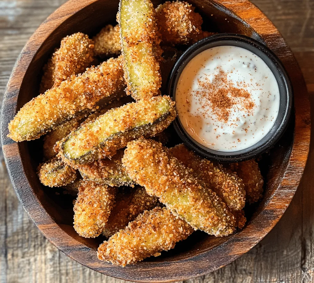 Fried pickles have become a beloved staple in American cuisine, especially in the southern states where they are celebrated as a quintessential snack or appetizer. The delightful crunch of pickles enveloped in a crispy coating has earned them a loyal following, making them a must-have at parties, game days, and casual gatherings. As the popularity of fried pickles continues to grow, innovative variations are emerging, offering exciting twists on this classic dish. One such variation is the Crispy Dill Delights, a recipe that takes the traditional fried pickle to new heights with a flavorful and crunchy coating.