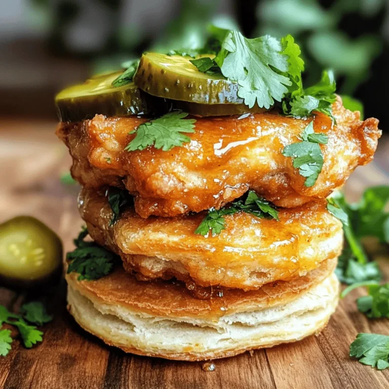 In recent years, comfort food has evolved beyond traditional boundaries, inviting a fusion of flavors that cater to the modern palate. Chefs and home cooks alike have embraced the challenge of reinterpreting classic dishes, marrying nostalgia with innovative culinary twists. Among these creative concoctions, Spicy-Sweet Hot Honey Chicken Biscuits stand out as a delightful blend of savory and sweet flavors that captivate the taste buds and evoke a sense of warmth and familiarity.