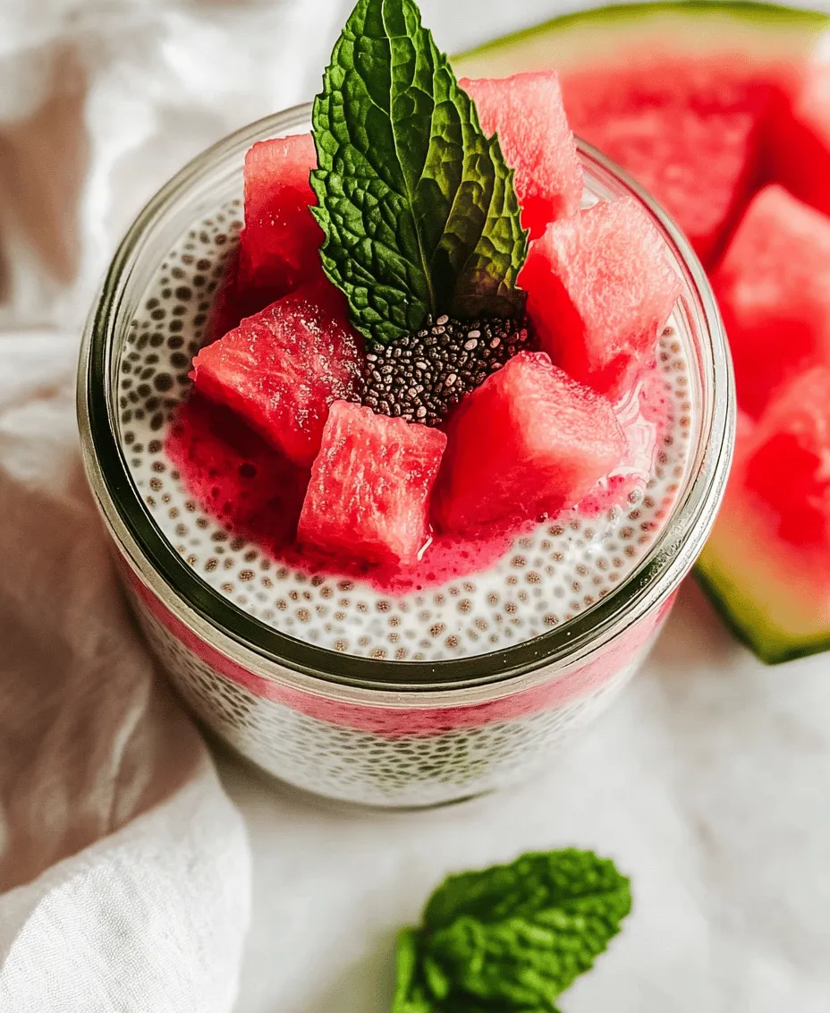 In recent years, chia pudding has risen to prominence as a go-to breakfast choice for health-conscious individuals and busy professionals alike. The appeal lies not only in its simplicity but also in its versatility and nutritional benefits. Chia seeds, when soaked in liquid, expand and create a delightful pudding-like texture that serves as a perfect base for a range of flavors and ingredients. One particularly refreshing and vibrant option is the Watermelon Chia Pudding, a delightful dish that embodies the essence of summer while providing a nutritious start to your day.