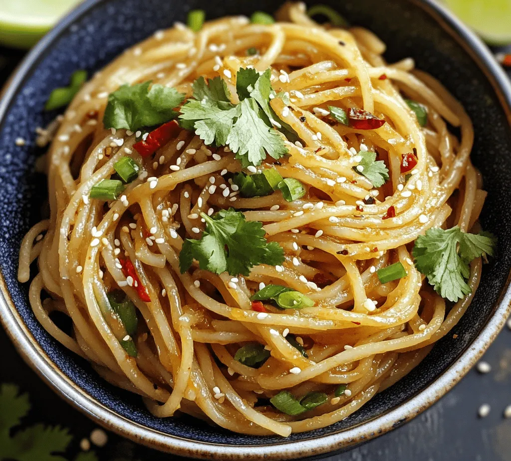 Spicy Garlic Noodles are a culinary gem that strikes the perfect balance between robust flavors and simple preparation. This dish has rapidly gained popularity not only in Asian cuisine but also across the globe, adored for its ability to deliver a punch of flavor without demanding too much time in the kitchen. Imagine twirling perfectly cooked noodles coated in a rich, garlicky sauce that offers a delightful kick of heat. Whether you're looking for a quick weeknight dinner or a satisfying lunch option, Spicy Garlic Noodles are your answer.