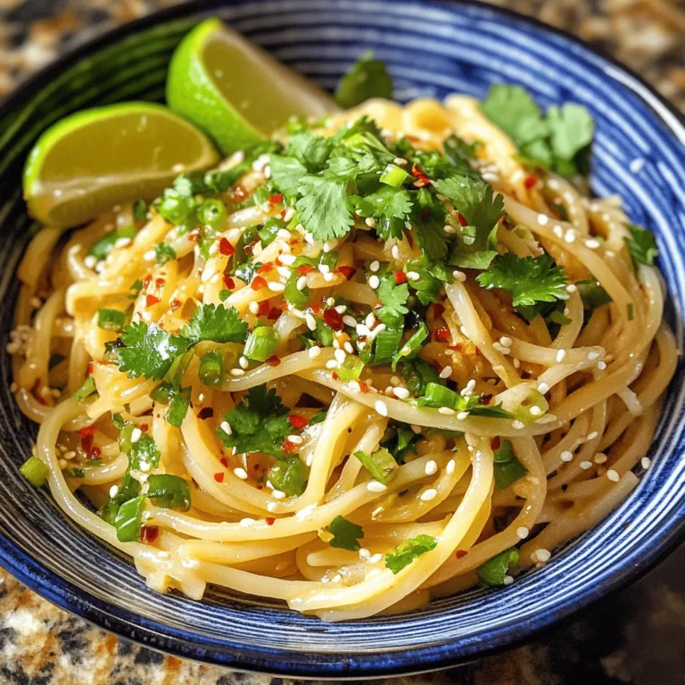Spicy Garlic Noodles are a culinary gem that strikes the perfect balance between robust flavors and simple preparation. This dish has rapidly gained popularity not only in Asian cuisine but also across the globe, adored for its ability to deliver a punch of flavor without demanding too much time in the kitchen. Imagine twirling perfectly cooked noodles coated in a rich, garlicky sauce that offers a delightful kick of heat. Whether you're looking for a quick weeknight dinner or a satisfying lunch option, Spicy Garlic Noodles are your answer.