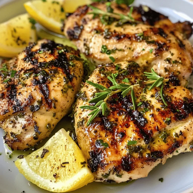 To successfully create Zesty Lemon Herb Grilled Chicken, it is essential to familiarize yourself with the core ingredients that give this dish its distinct flavor profile. Each component plays a crucial role, not just in taste but also in the nutritional benefits they bring to the table.