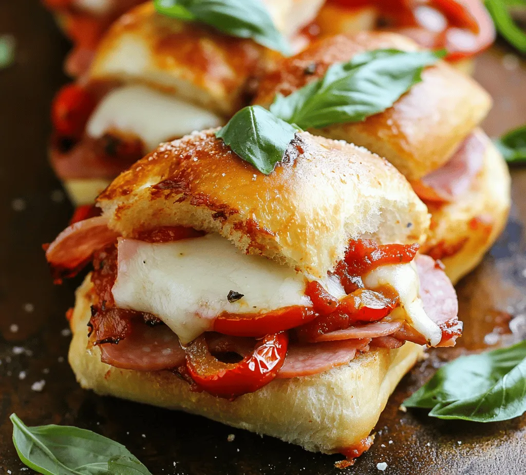 To create the perfect Hot Italian Sub Sliders, it’s essential to understand the key ingredients that contribute to their signature taste. Each component plays a vital role in crafting the overall flavor profile, ensuring that every bite is a harmonious blend of deliciousness.