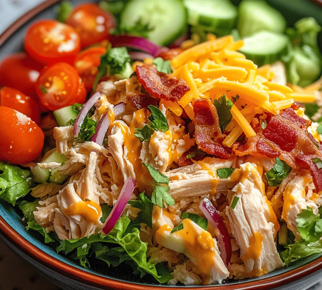 The beauty of the Crispy BLT Chicken Salad lies in its carefully selected ingredients that work harmoniously to create a dish that is both flavorful and fulfilling. Let’s take a closer look at each component of this salad.
