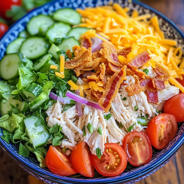 The beauty of the Crispy BLT Chicken Salad lies in its carefully selected ingredients that work harmoniously to create a dish that is both flavorful and fulfilling. Let’s take a closer look at each component of this salad.