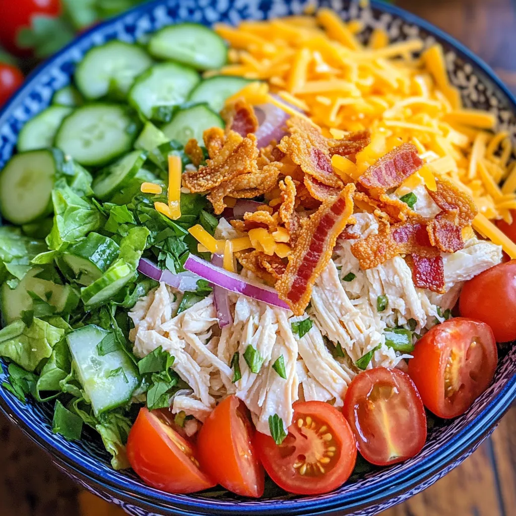 The beauty of the Crispy BLT Chicken Salad lies in its carefully selected ingredients that work harmoniously to create a dish that is both flavorful and fulfilling. Let’s take a closer look at each component of this salad.