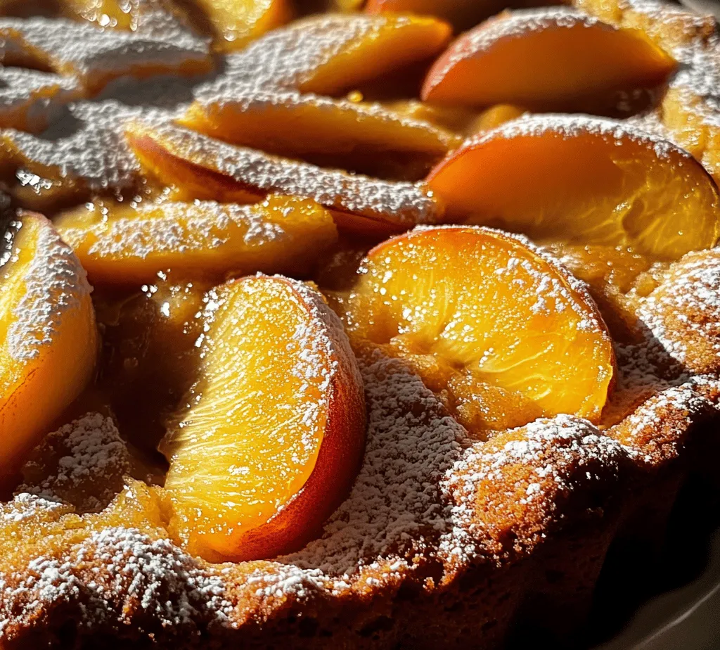 When it comes to delightful desserts that capture the essence of summer, few can rival the charm of a peach cake. Our Easy Brown Sugar Peach Cake is a perfect blend of flavors, featuring the natural sweetness of ripe peaches and the deep, caramel-like richness of brown sugar. This cake is not just a treat for the taste buds; it’s also a feast for the eyes, with its golden-brown crust and bursts of juicy peach slices peeking through.