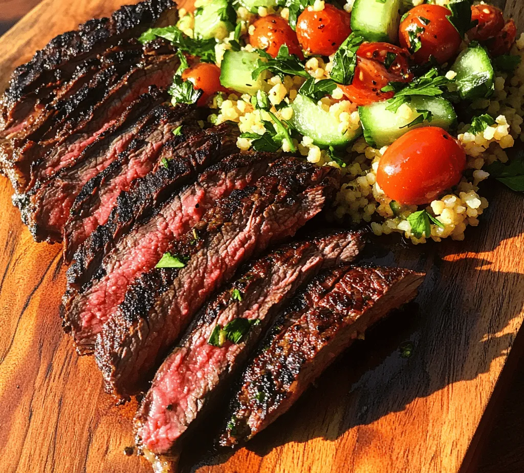 As the sun shines brighter and temperatures rise, there's nothing quite like the enticing aroma of grilled meat wafting through the air. Grilled skirt steak has become a popular choice among barbecue enthusiasts for its rich flavor and tender texture. This cut of meat, when marinated and grilled to perfection, offers a savory experience that complements the joys of summer grilling. Paired with a refreshing lemon herb couscous salad, this dish not only satisfies the taste buds but also provides a nourishing balance of protein and fresh vegetables.